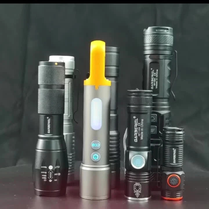99000000 Lumen Super Bright LED Tactical Flashlight Rechargeable LED Work Lights