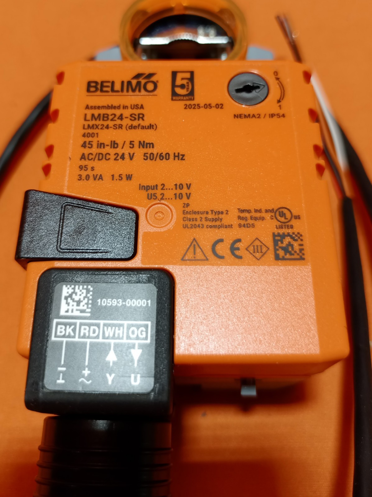 Belimo LMB24-SR HVAC Damper Acuator