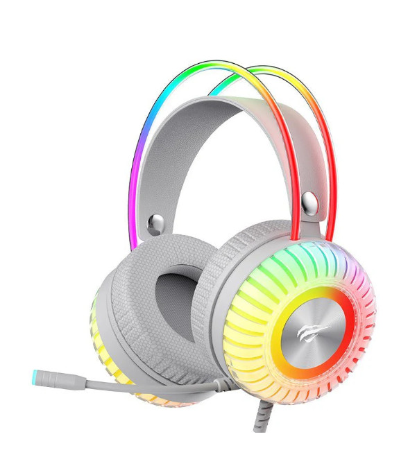NEW UNBOXED RGB Gaming Headphones HAVIT GAMENOTE H2046U LOW PRICE GOOD QUALITY