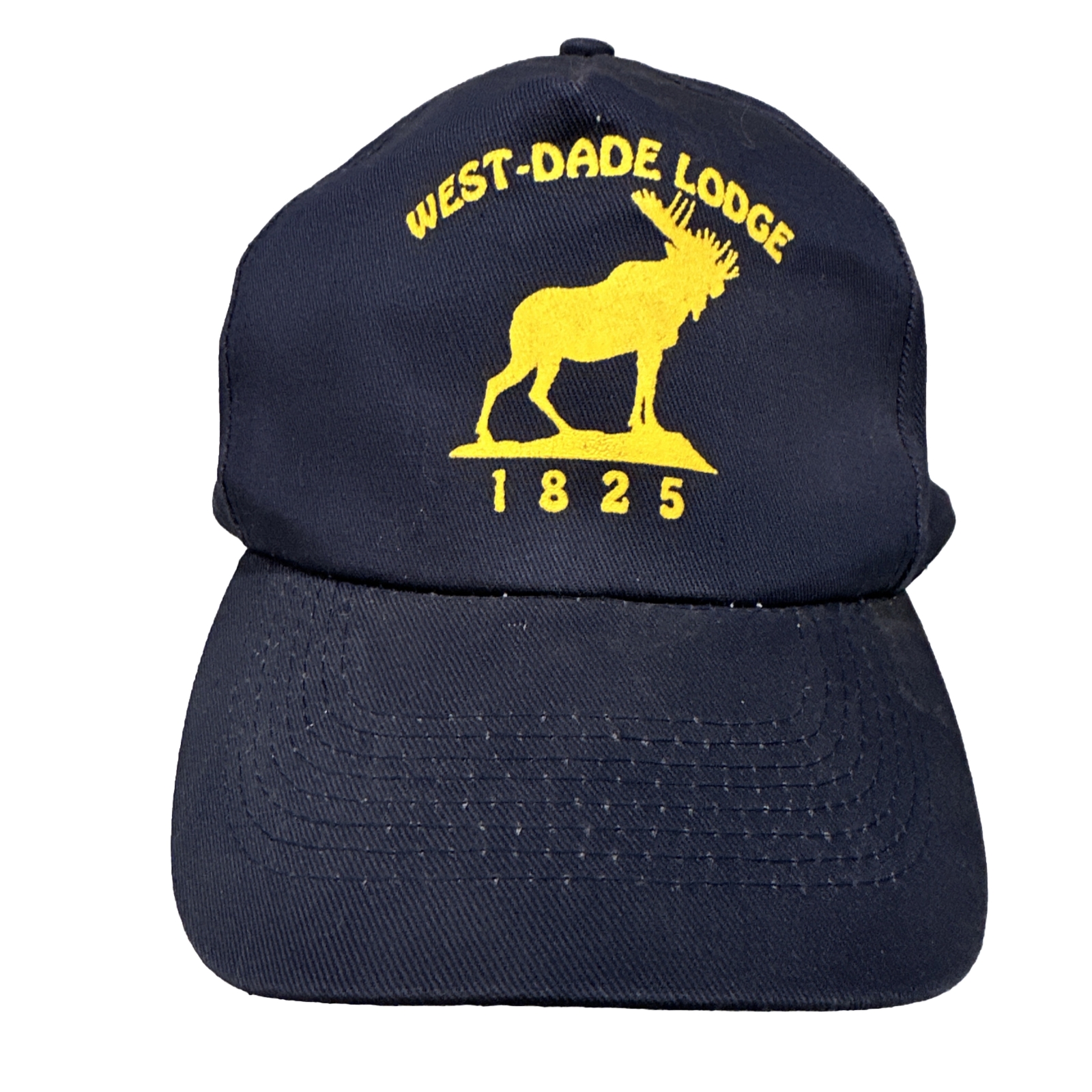West Dade Moose Lodge 1825 Snap Back Blue Trucker Hat by KC