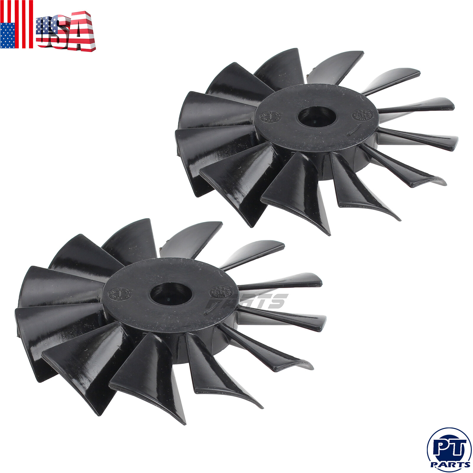 2 Pack A11031 Air Compressor Fan For DEWALT D55146 , D55167 & D55168