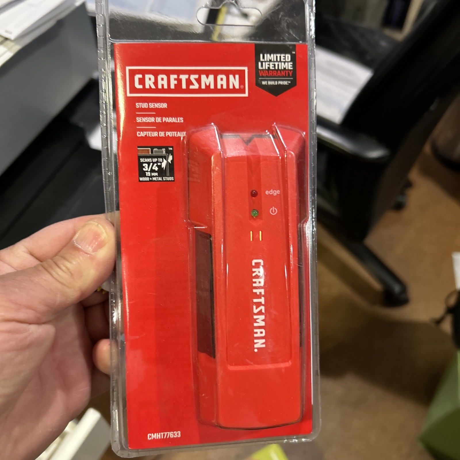CRAFTSMAN - Stud Finder-  3/4-Inch Depth - CMHT77633