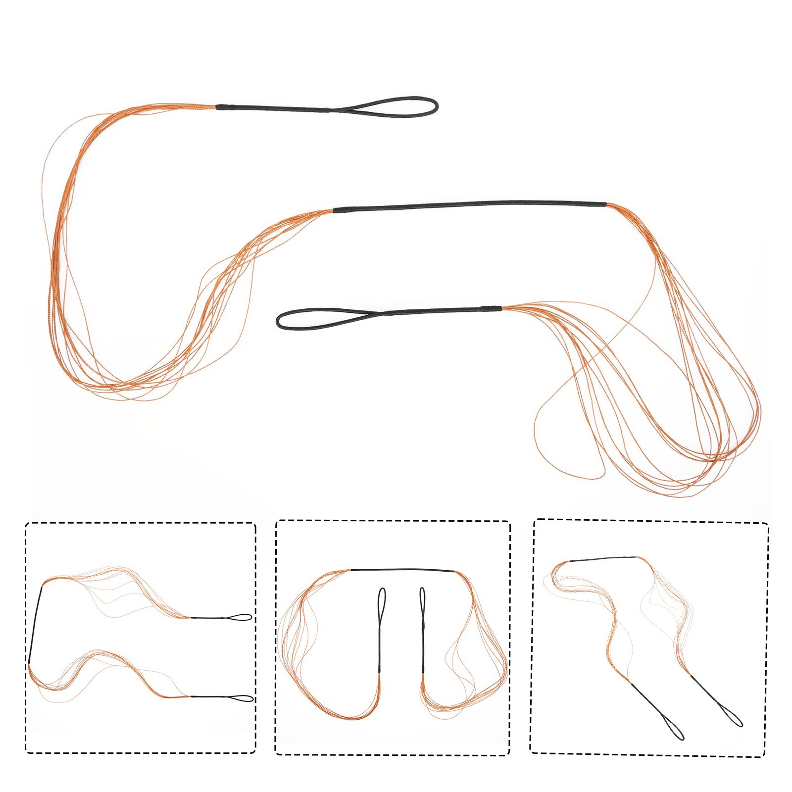 Long Lasting Nylon Bowstring Perfect for Hunting 50 inch Length