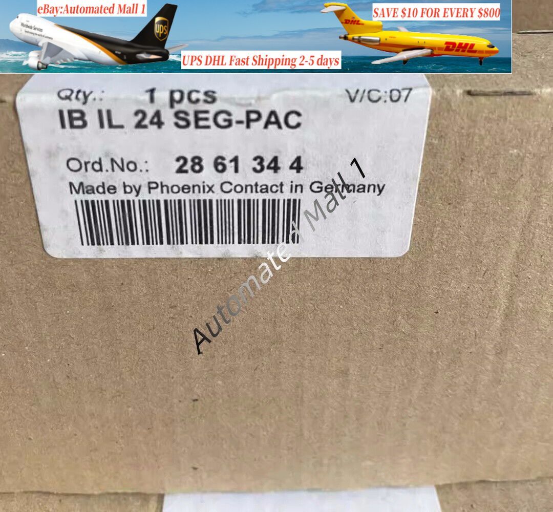 NEW Phoenix Contact IB IL 24 SEG-PAC 2861344 Fast Shipping