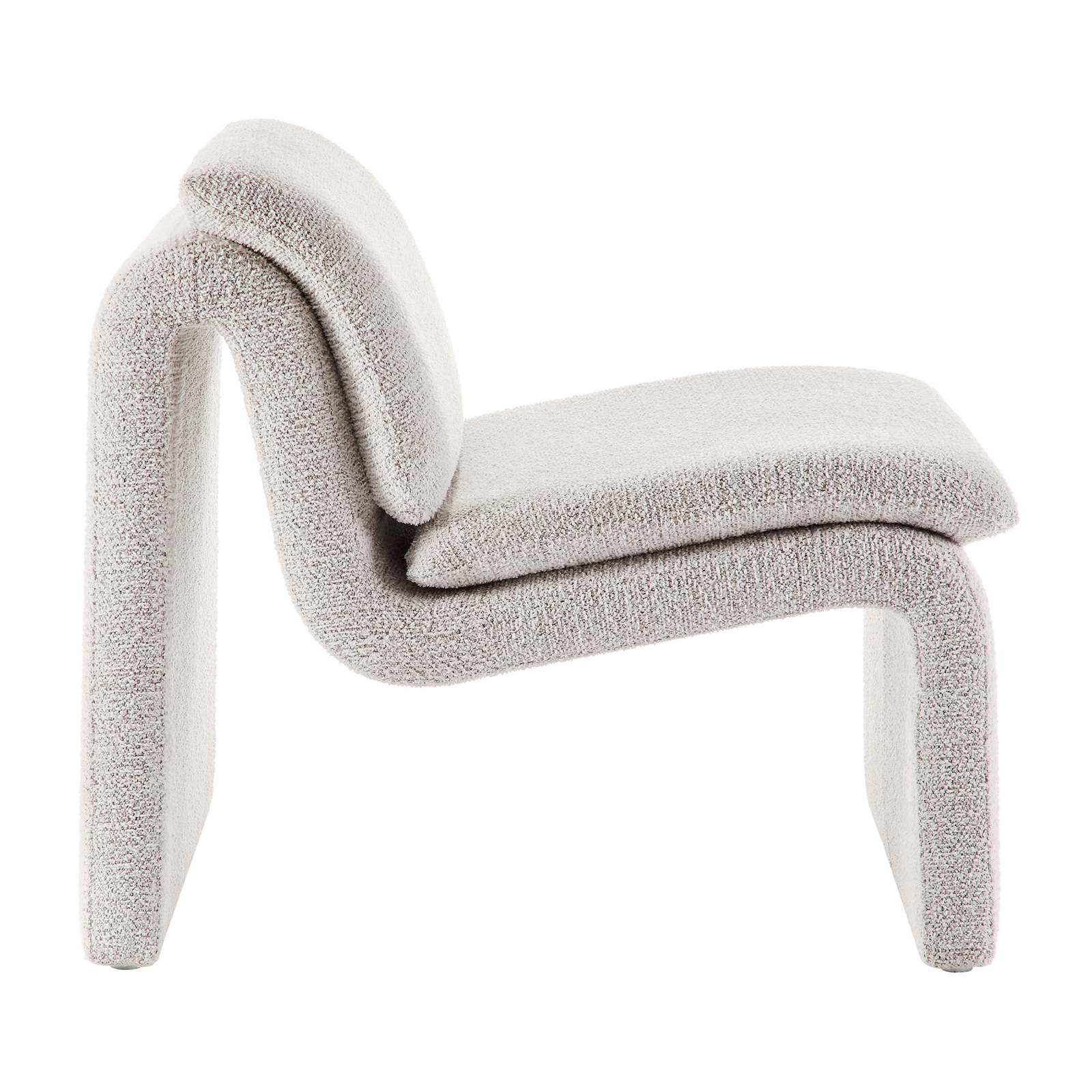 Dune Armless Accent Chair in Parchment