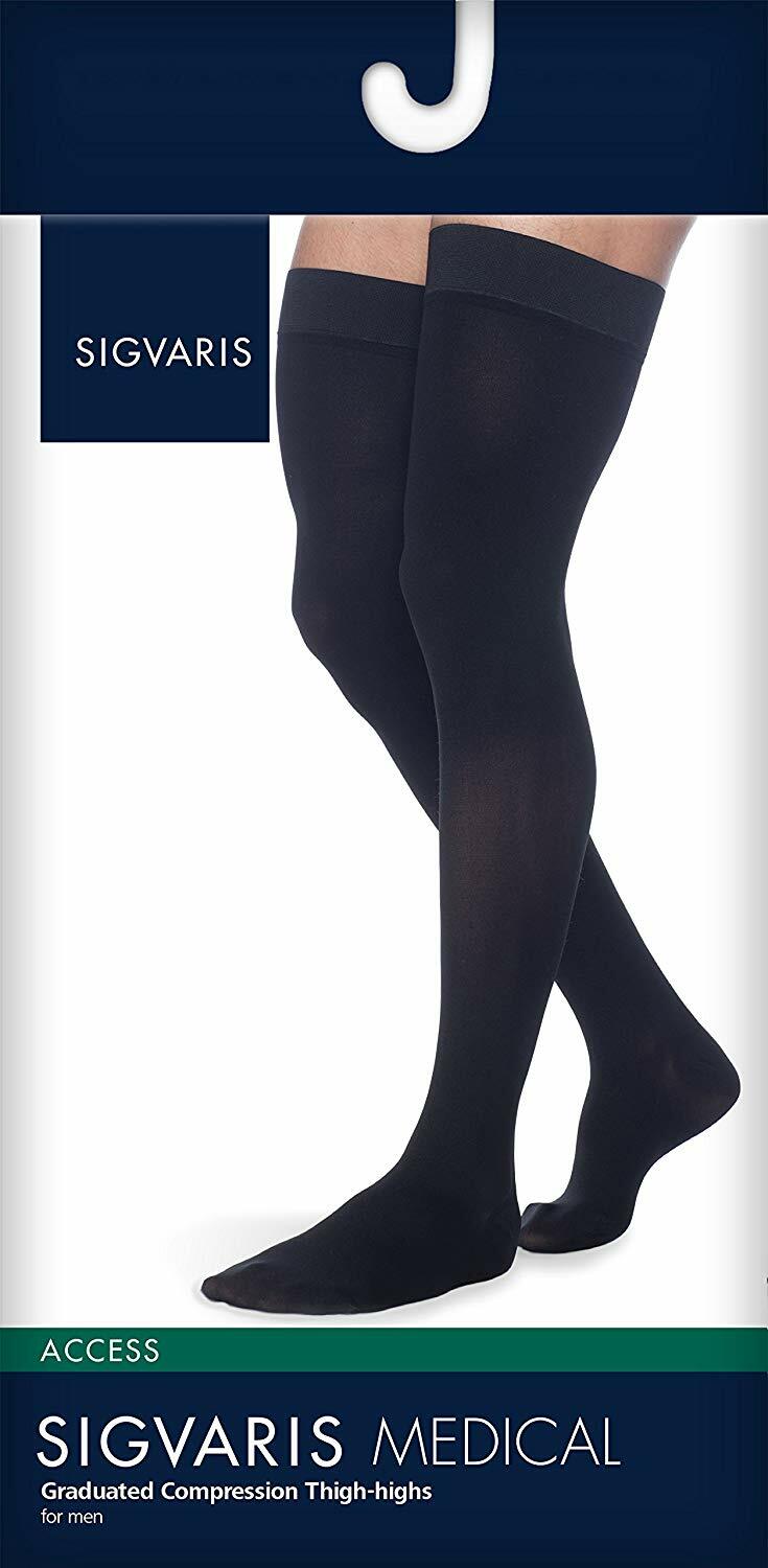 Sigvaris Graduated Compression Thigh High ACCESS 20-30 mmHg Men & Women OT CT
