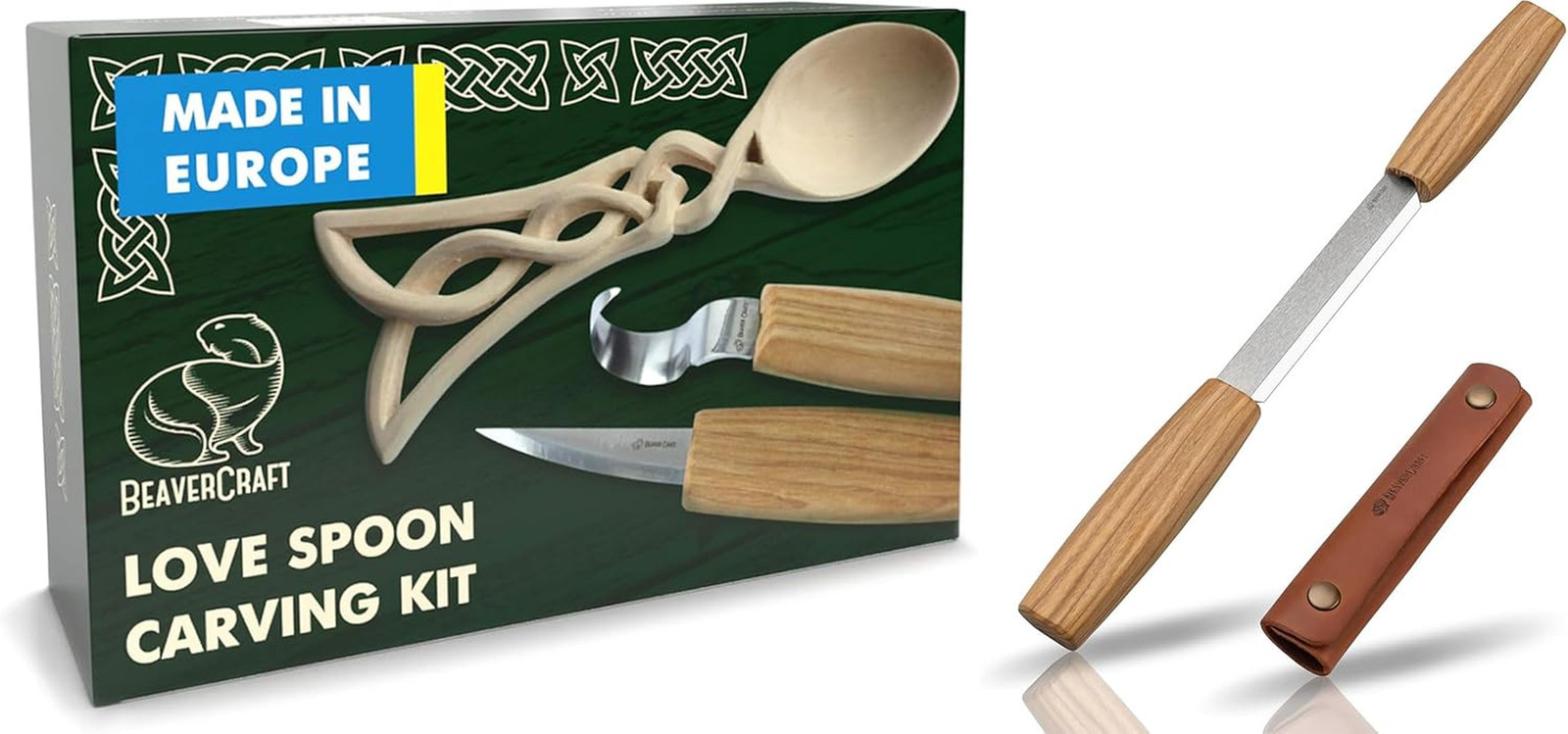 DIY04 Whittling Kit Dk2S for Shaping Detailing Spoon Carving Wood Carving Tools