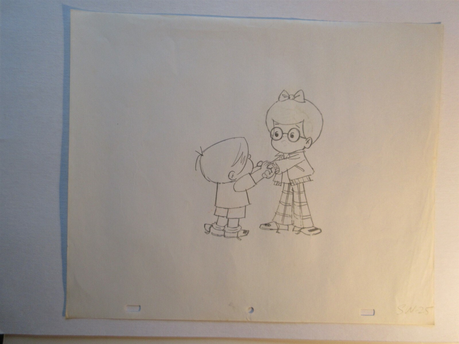 SUNSET SUZIE WRONG WAY WILLIE Animation Drawing SESAME STREET Billy Jo Jive SW25