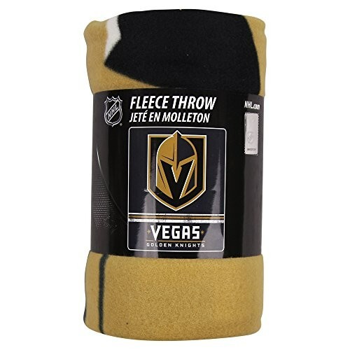 Vegas Golden Knights Blanket Fleece Throw NHL "Fade Away" Design Series New