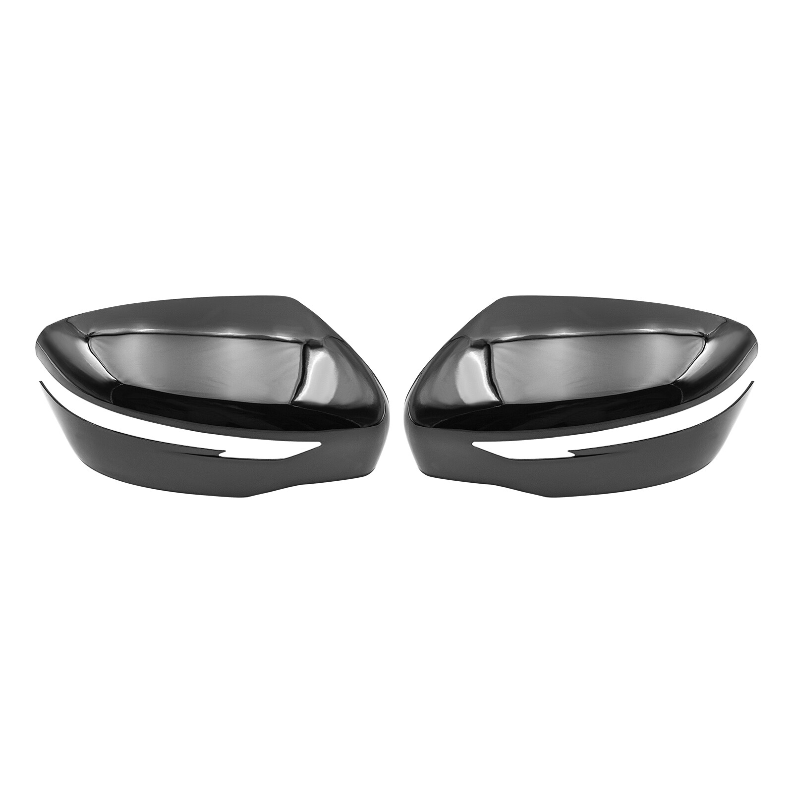For 2015-2021 Nissan Murano Side Wing Mirror Cover Cap Gloss Black