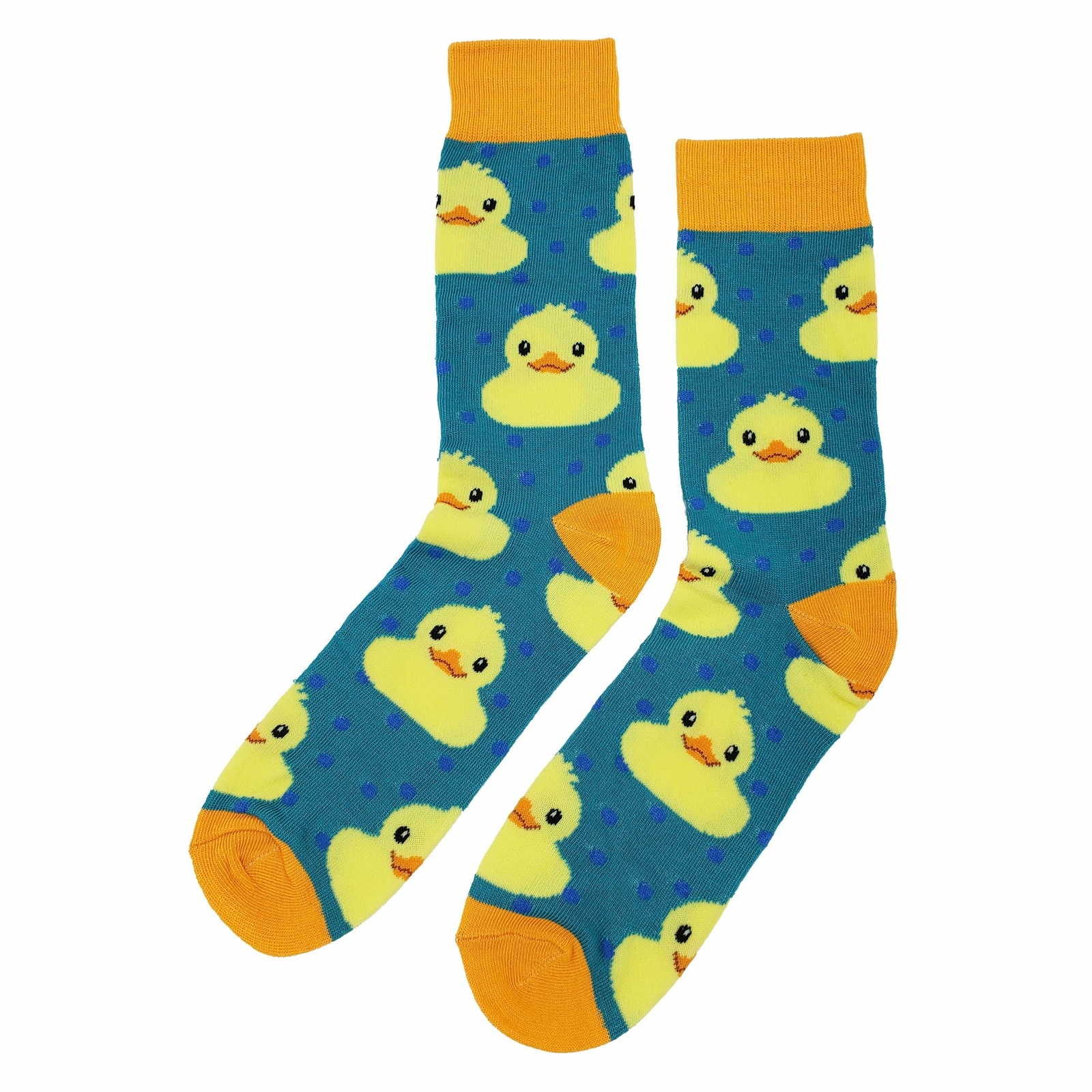 NWT Huge Rubber Duck Dress Socks Novelty Men 8-12 Multicolor Crazy Fun Sockfly
