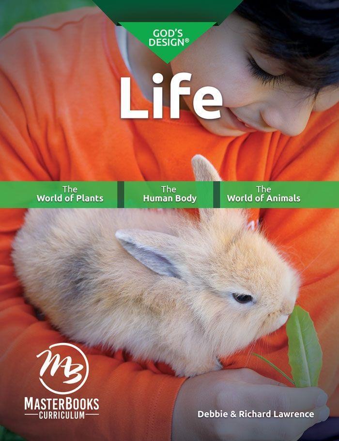 New GOD'S DESIGN LIFE Master Books Homeschool Science Curriculum Student Text