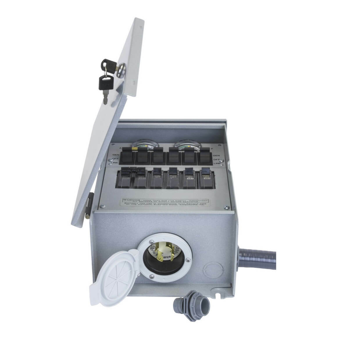 Reliance R306A 120/240-Volt 30-Amp 6-Circuit Pro/Tran Outdoor Transfer Switch