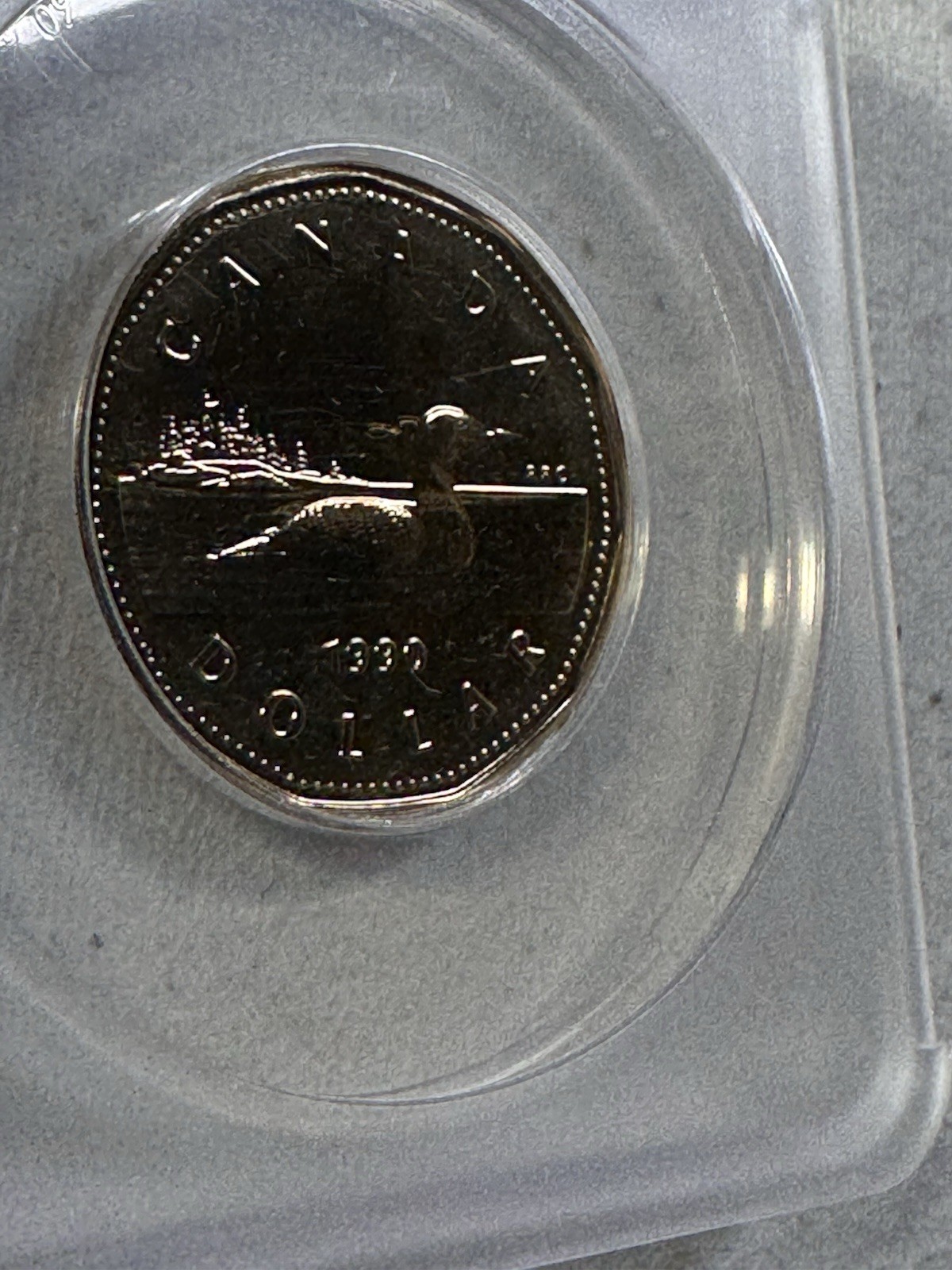 1990 Canada 1 Dollar Loonie Proof Like Graded MS 68 by ANACS