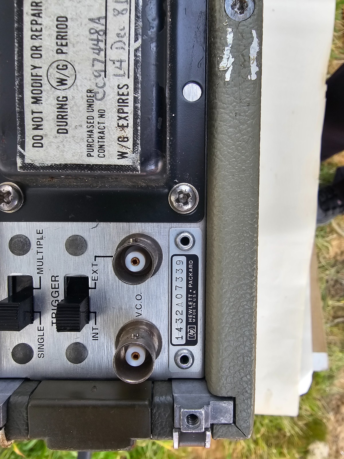 HP Hewlett Packard 3312A Function Generator 13 MHz AM/FM Sweep Modulation