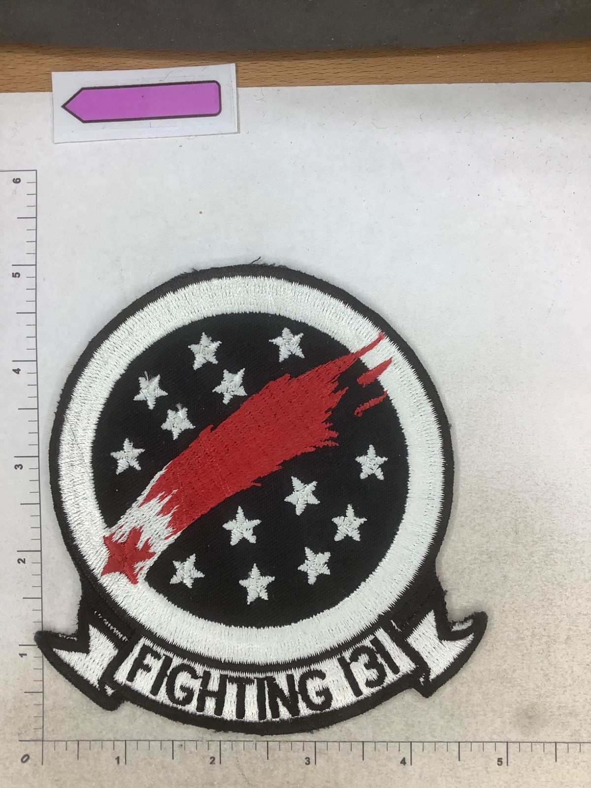 US NAVY FIGHTING 131 SQUADRON PATCH