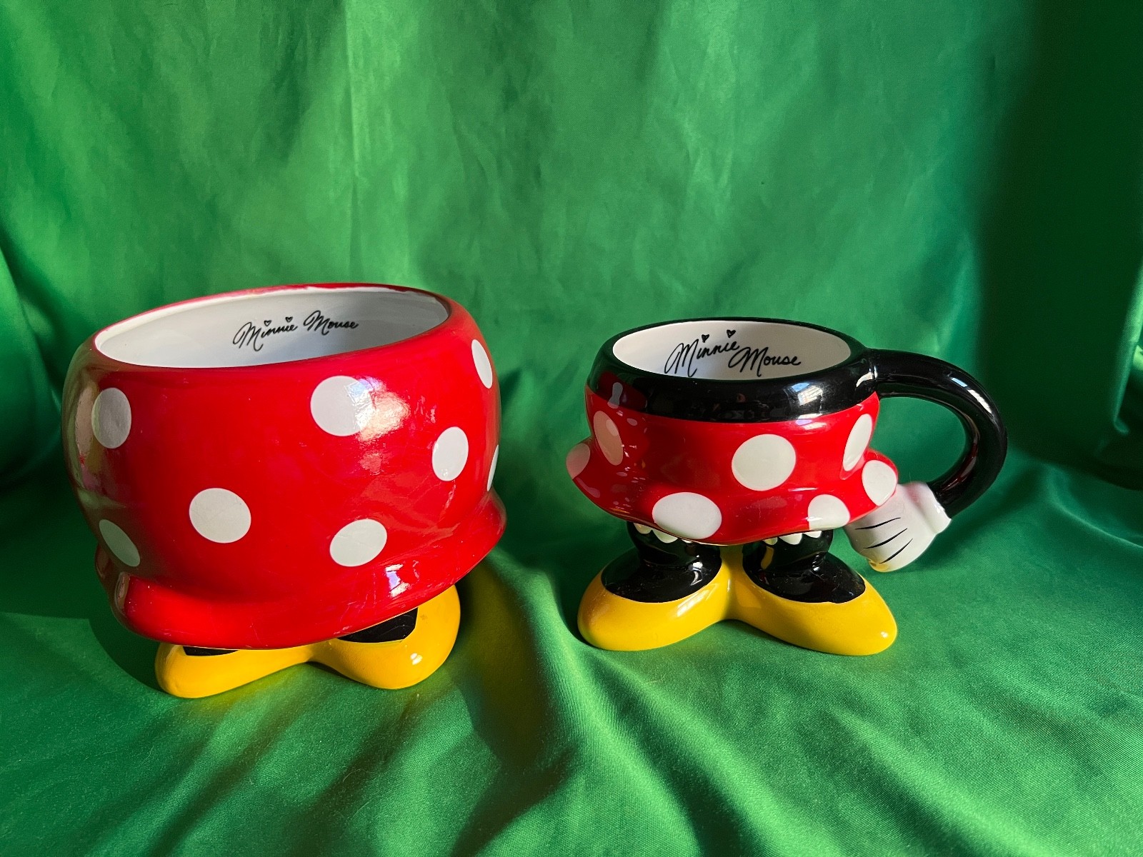 Disney Minnie Mouse Planter & Mug