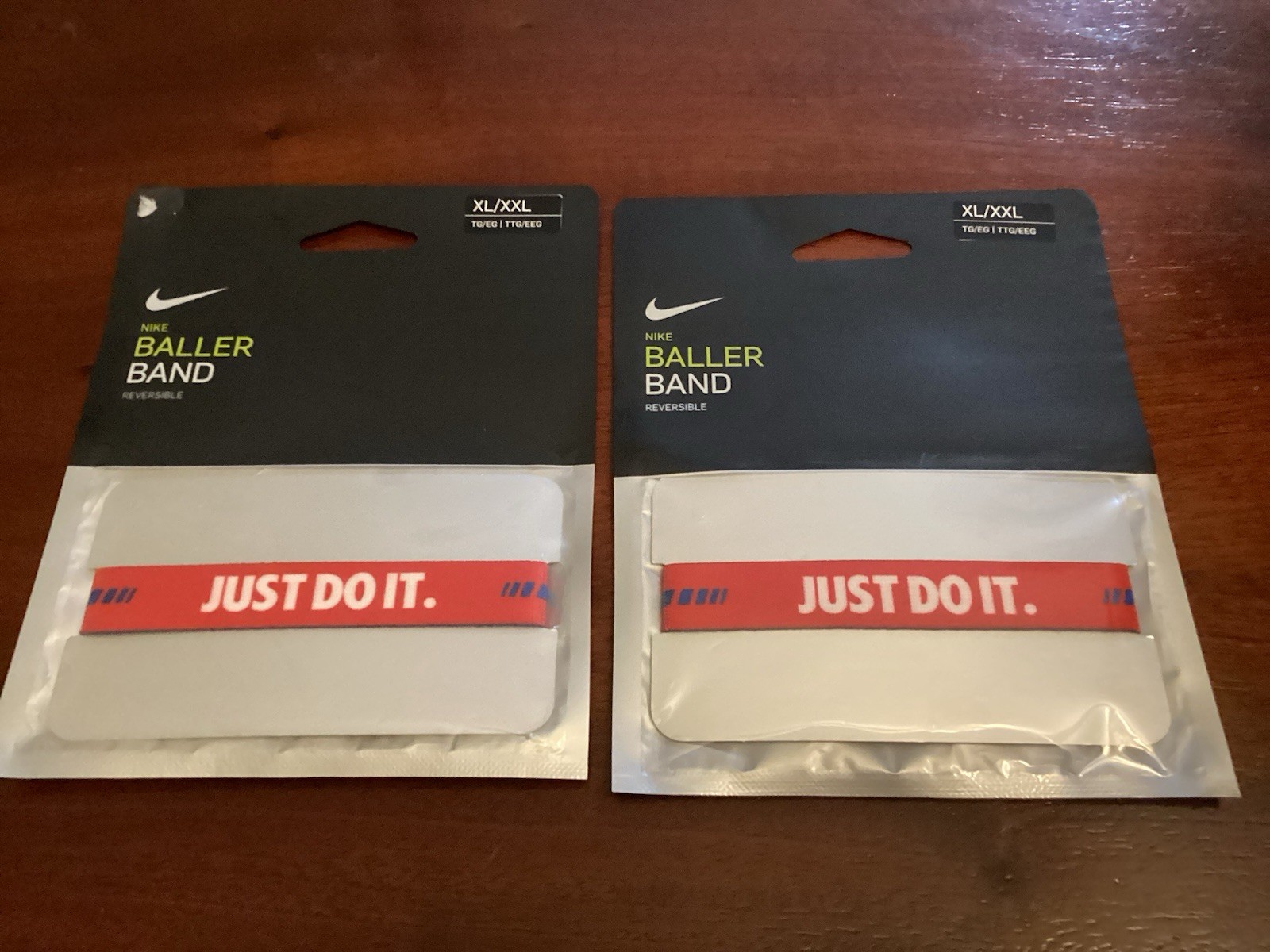 Nike Reversible Baller Band University Red White “Just Do It”   XL/XXL  Lot Of 2