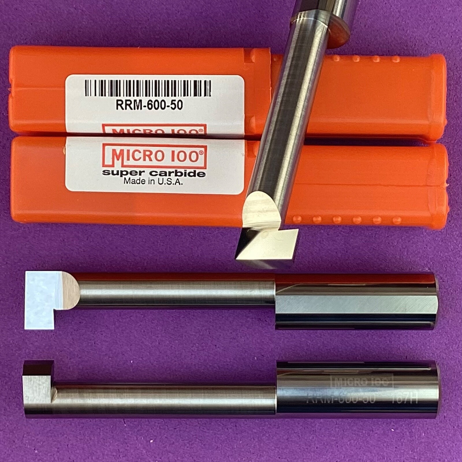 MICRO 100  RRM 600-50 Carbide Internal Retaining Ring Bar 12mm Shank🎯Machinist