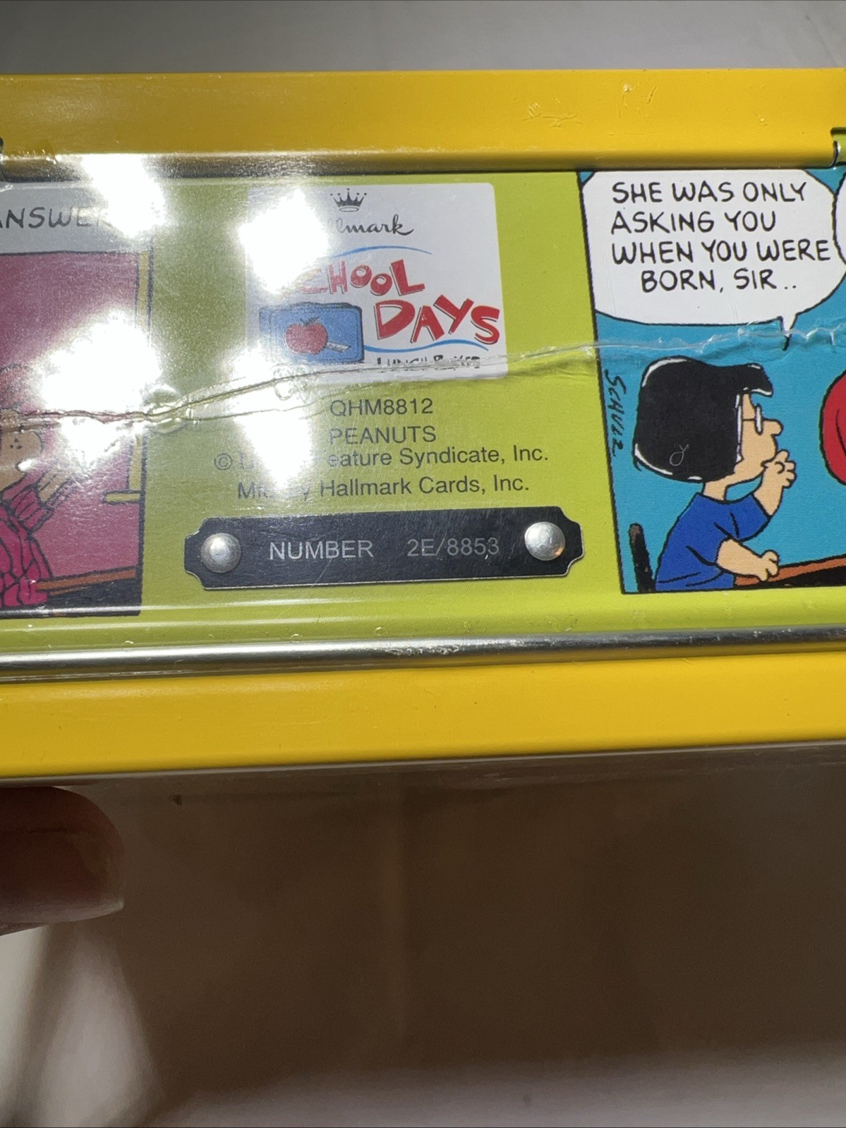 Hallmark School Days Lunch Boxes 1980 Peanuts Limited Edition NEW Sealed