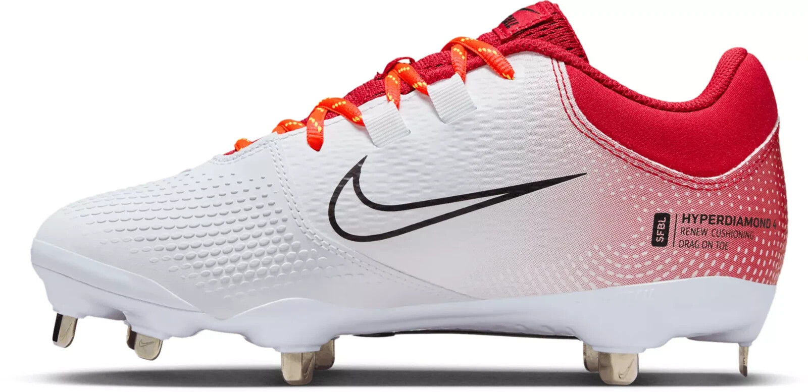 Original Nike Women's Hyperdiamond 4 Pro Metal Fastpitch Softball Cleats - NEW