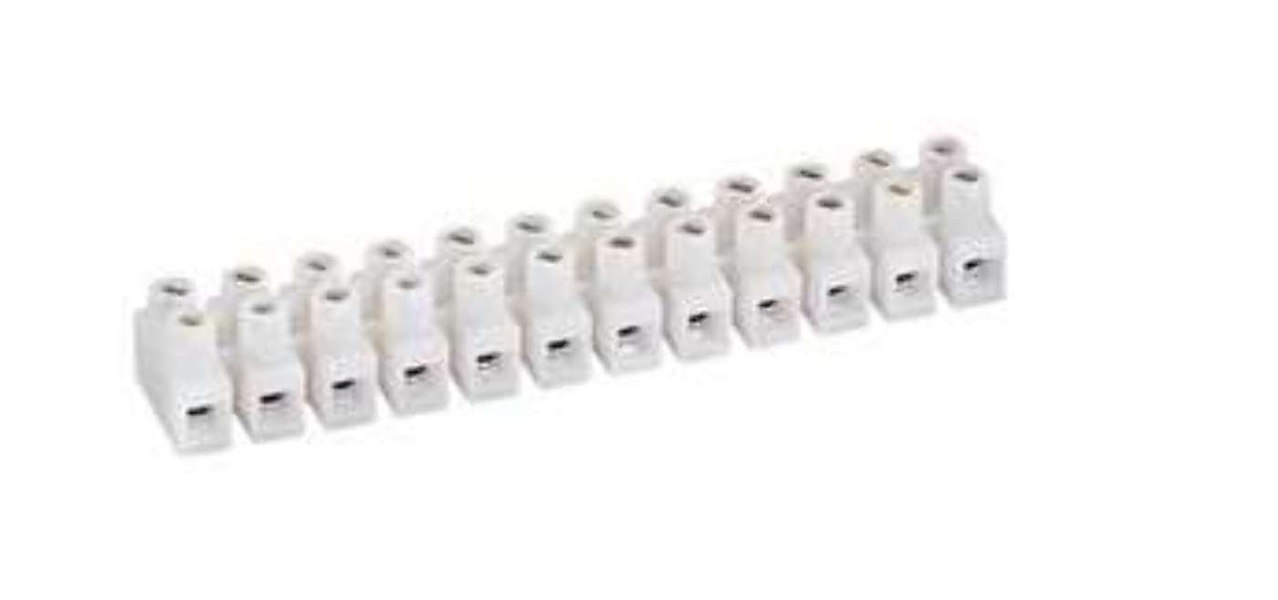 Ideal Industries, Inc. 89-608 Barrier Strip 12-Circuit 20A/600V [Camera]