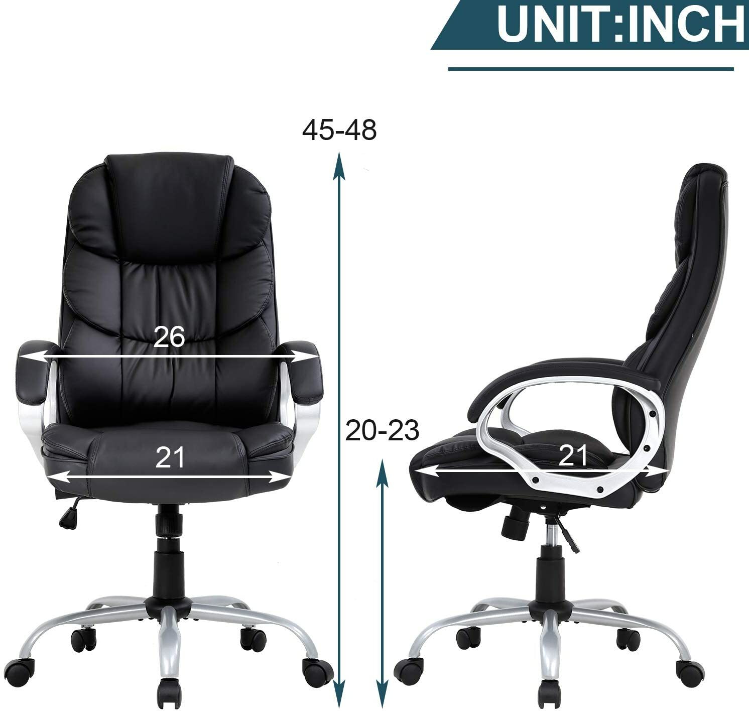 Ergonomic Office Chair Computer Chair High Back Desk Chair Executive Task Chair