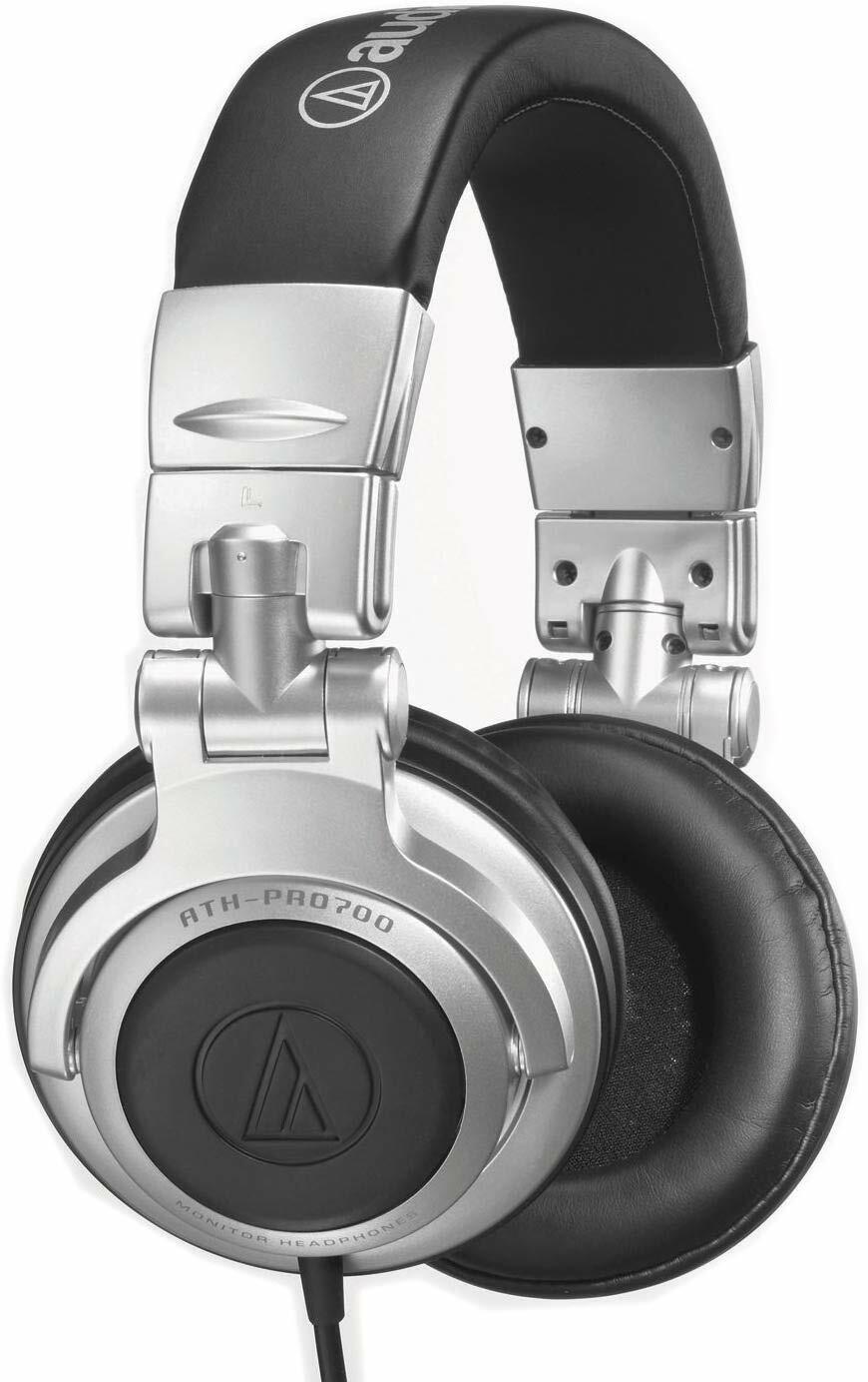 Audio Technica ATHPRO700SV DJ Headphones - Silver - NEW!