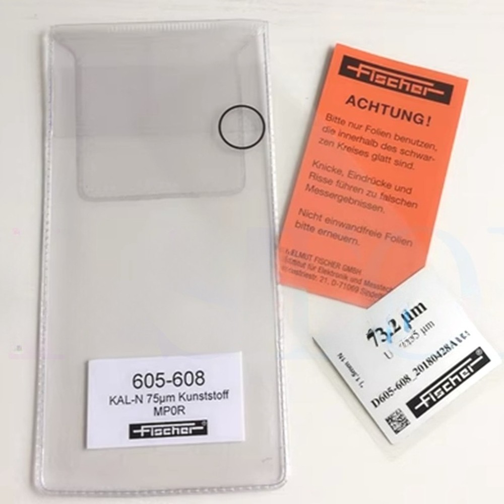 Coating Thickness Gauge Paint Film Thickness Gauge Standard Test Piece 605-608