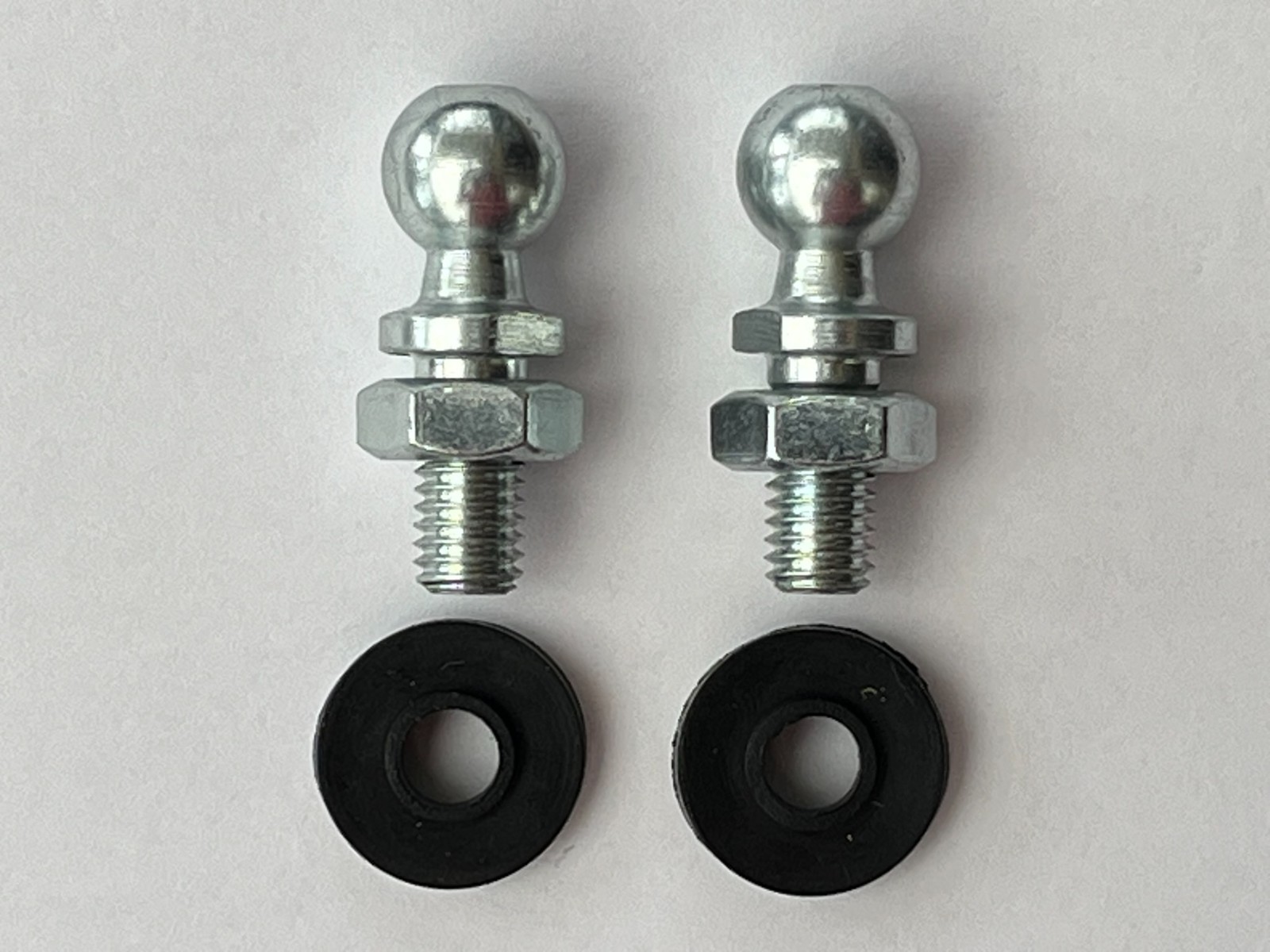 ** 13mm ** BALL STUD BOLT M8 for gas struts ball ended bolt bonnet with nuts