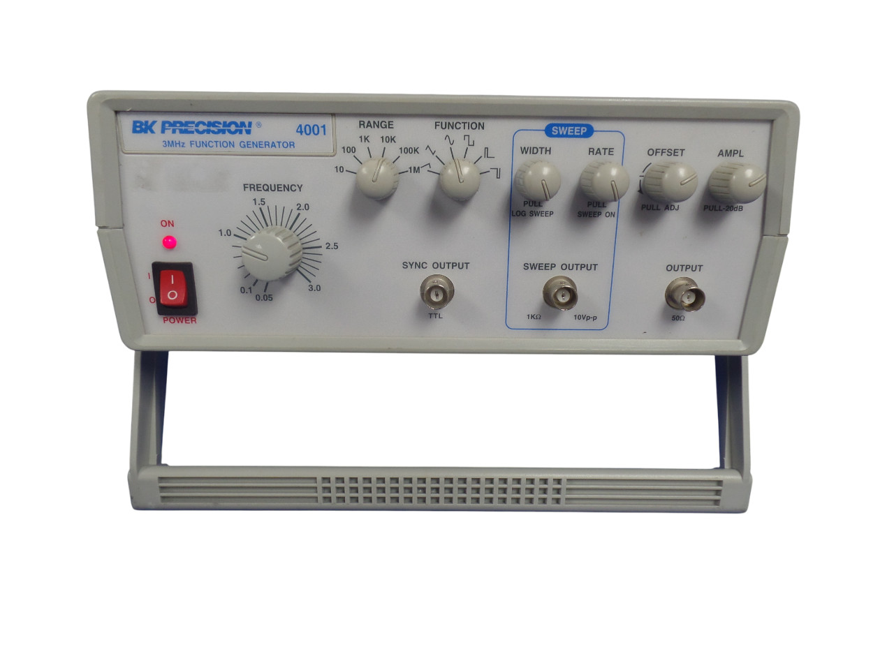 BK Precision 4001 3MHz Function Generator- Free Shipping