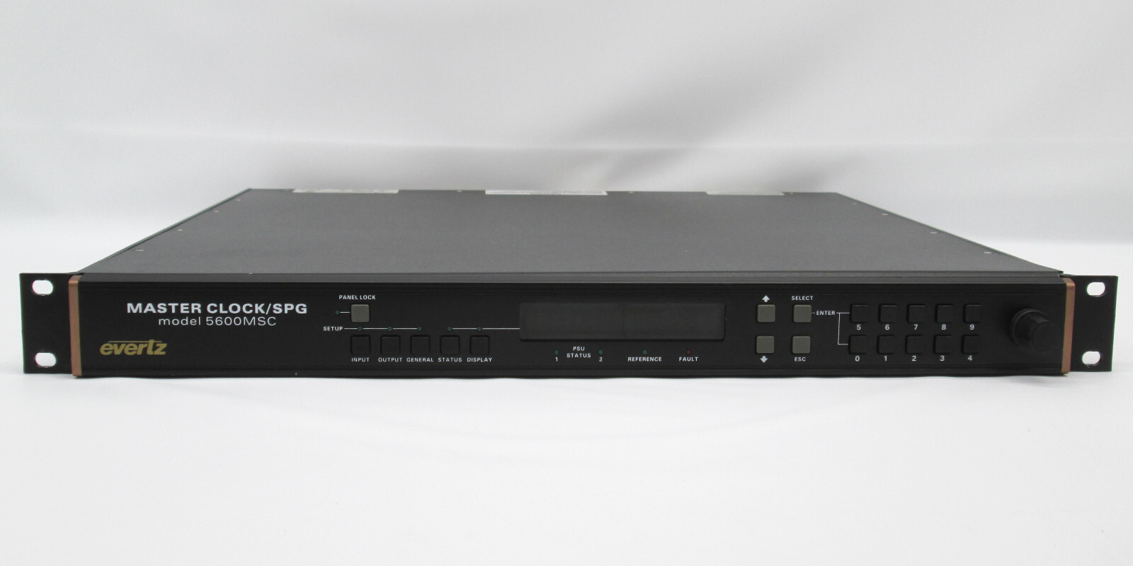 Evertz 5600MSC Master Clock / SPG Broadcast Master Sync & Clock Generator