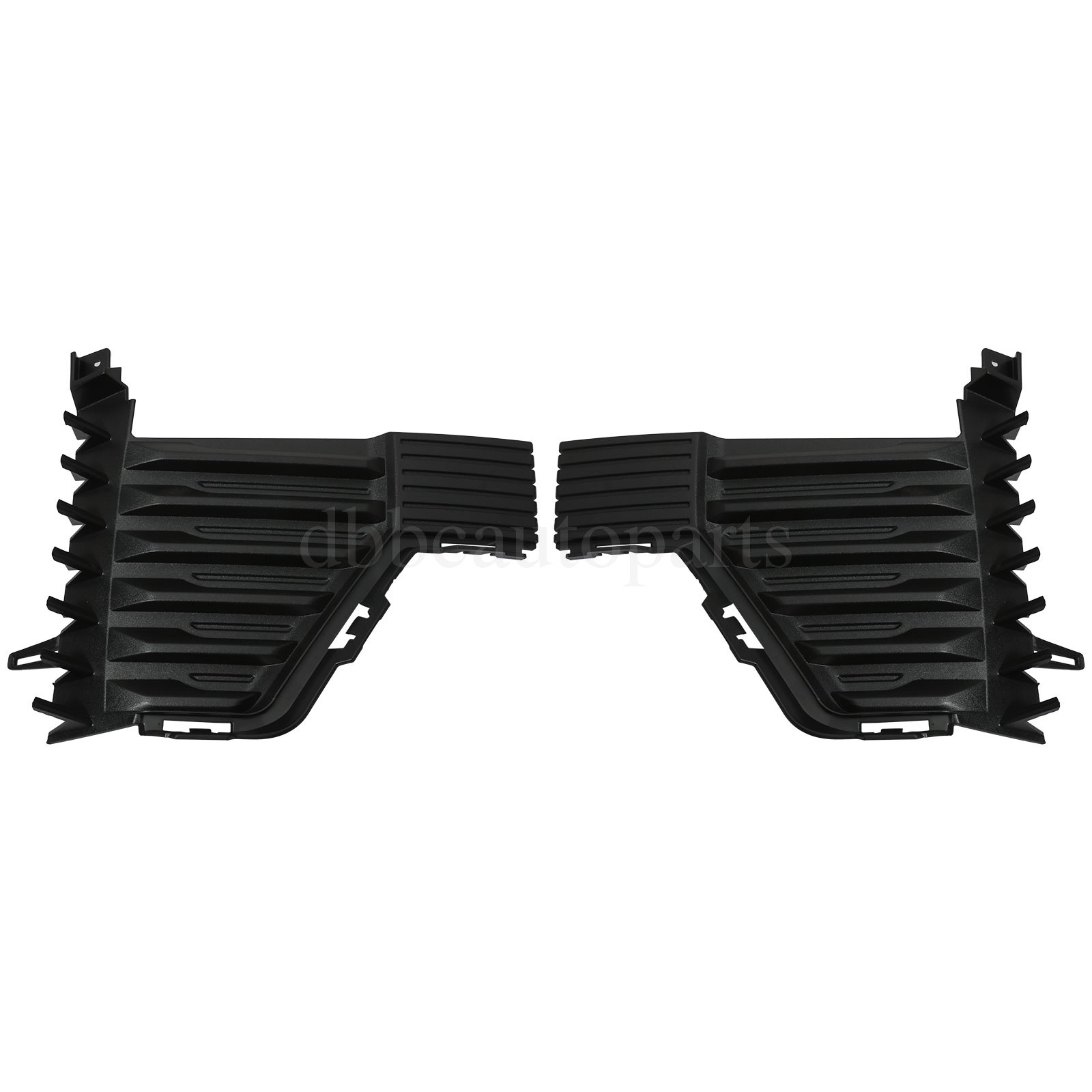 Front Bumper Insert Outer Grille For 2022-2024 Chevy Silverado 1500 Pair Cover