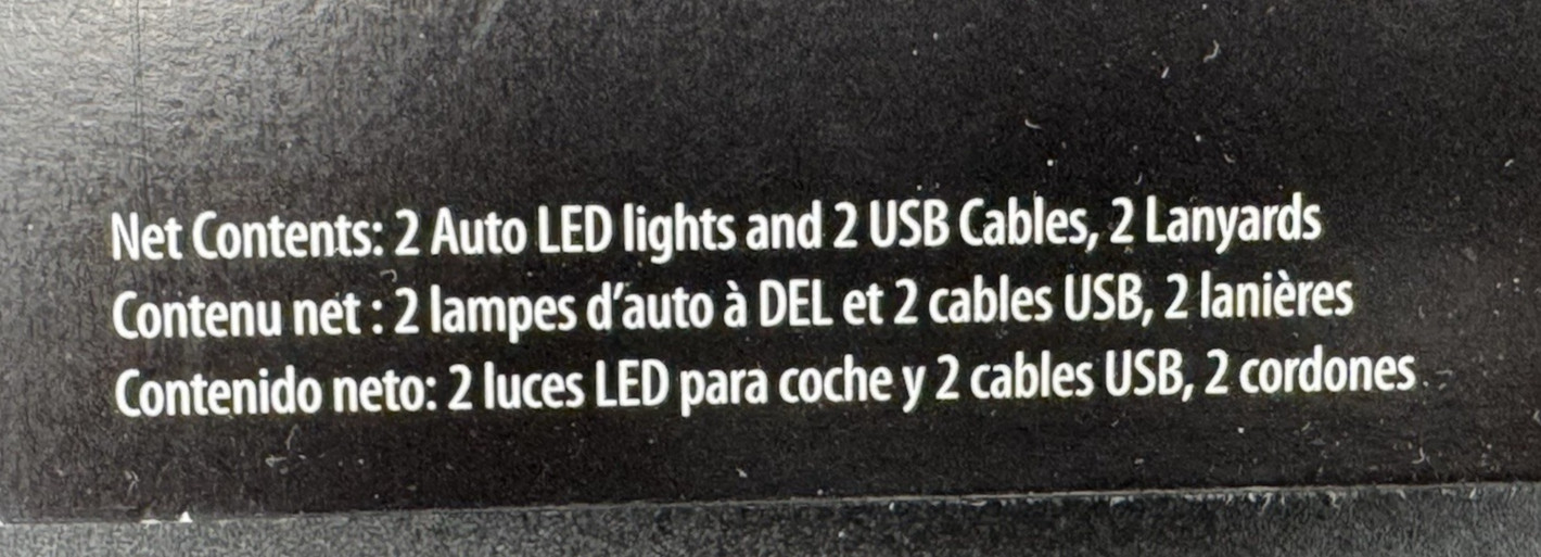 KC Auto Light with Emergency Tool, 2 Pack 1000 Lumen Rechargeable Flashlight Set