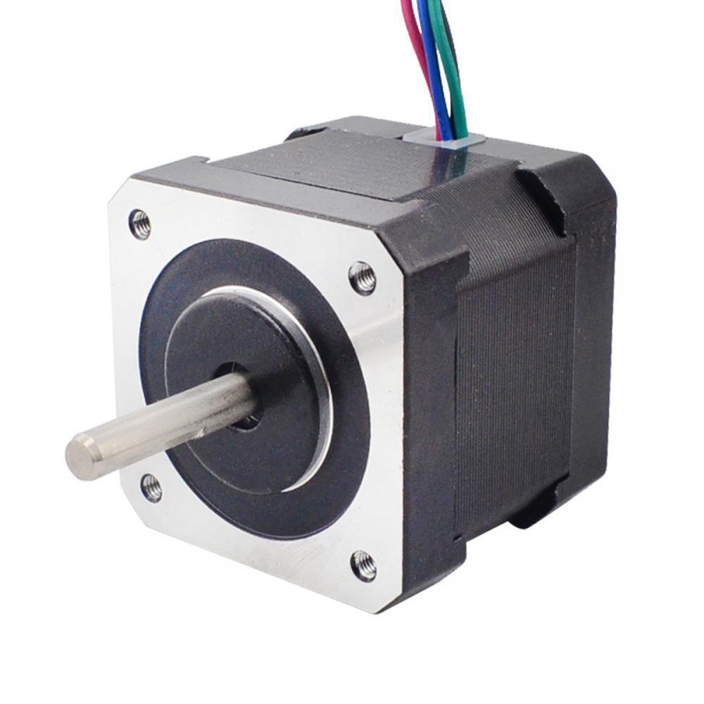 Nema 17 Stepper Motor Dual Shaft 1.8° 45Ncm 12-24VDC 42x40mm for CNC Extruder