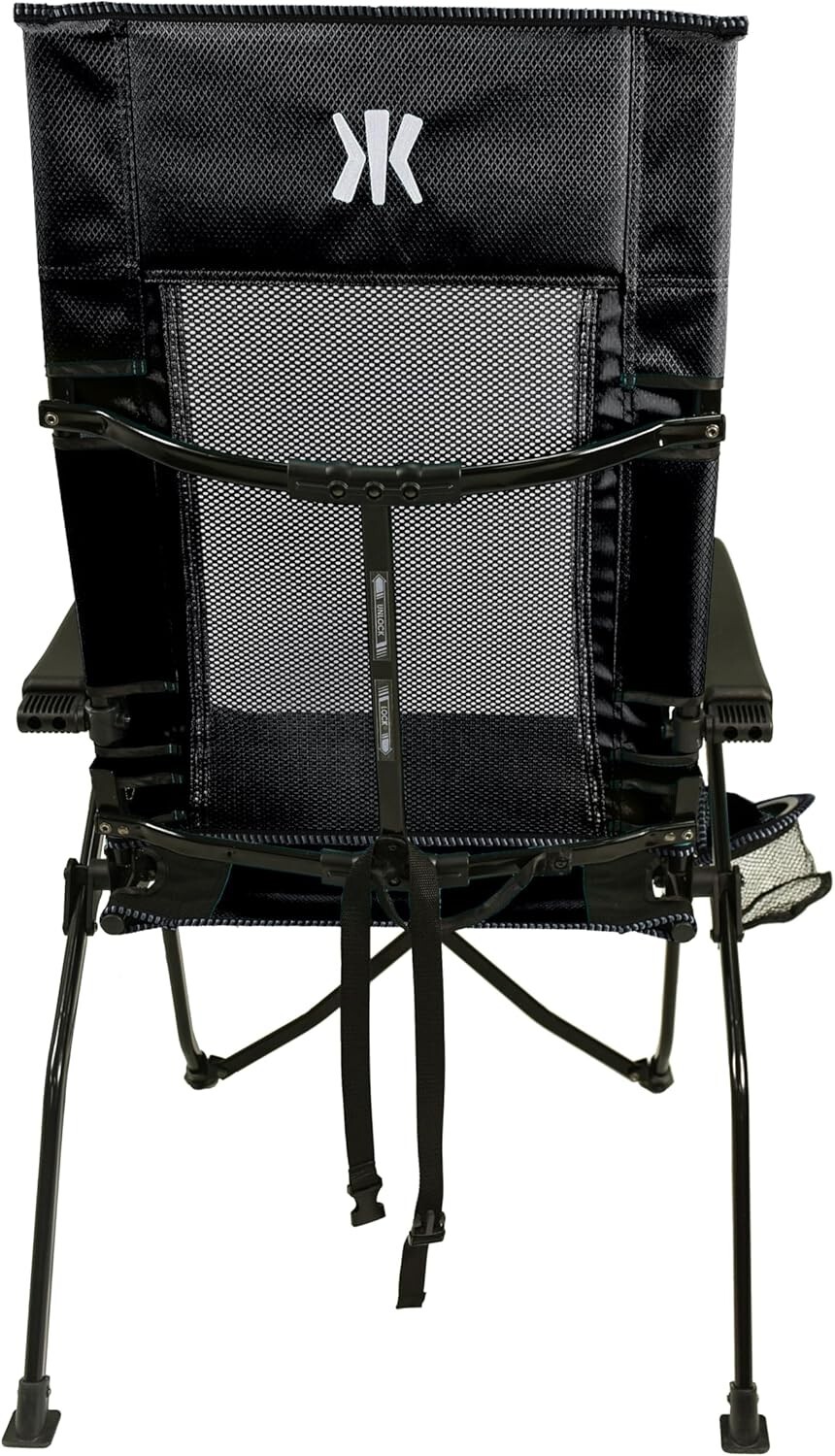 Kijaro Rok-Back Apex Chair - Vik Black