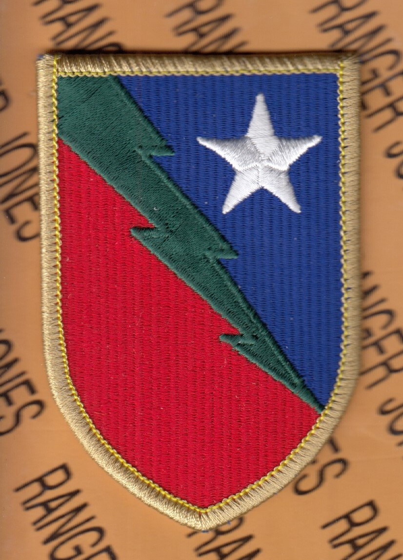 US Army 136th Sustainment Brigade ~3.25" dress uniform patch m/e