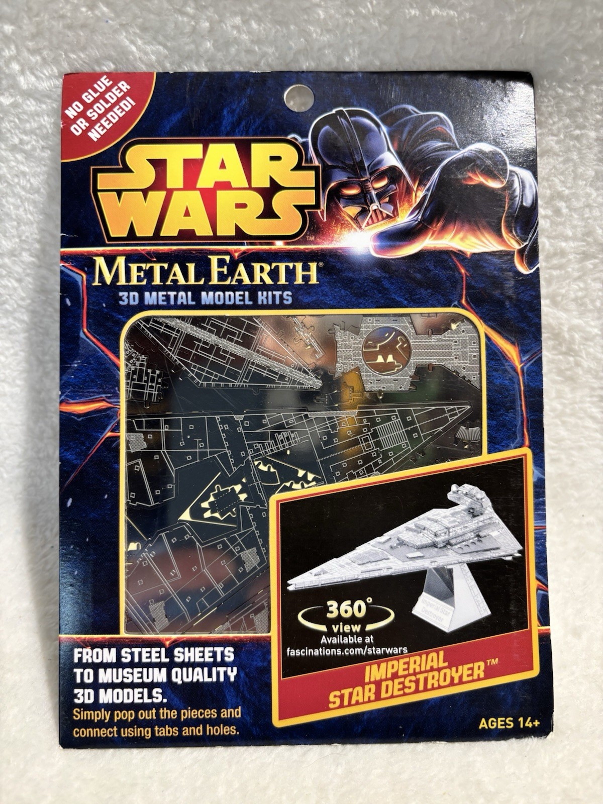 Fascinations Metal Earth Star Wars Imperial Star Destroyer 3D Model Kit MMS254