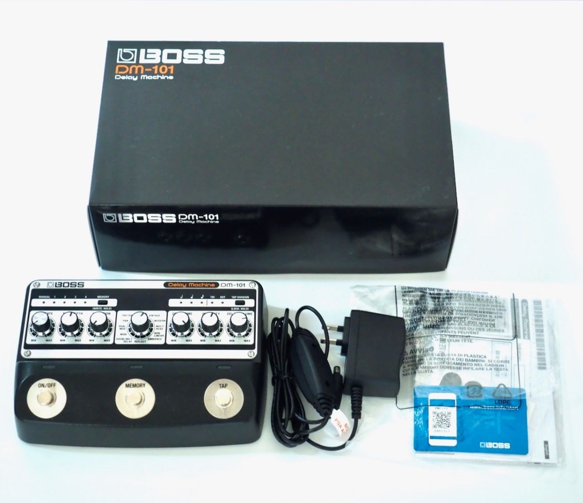 Boss DM-101 Delay Machine 100% Genuine Used Working With Box Japan Import F/S VG