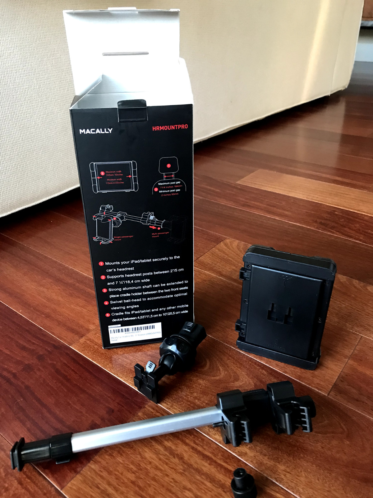 Macally HRMOUNTPROB Dual Position Car Seat Headrest Mount