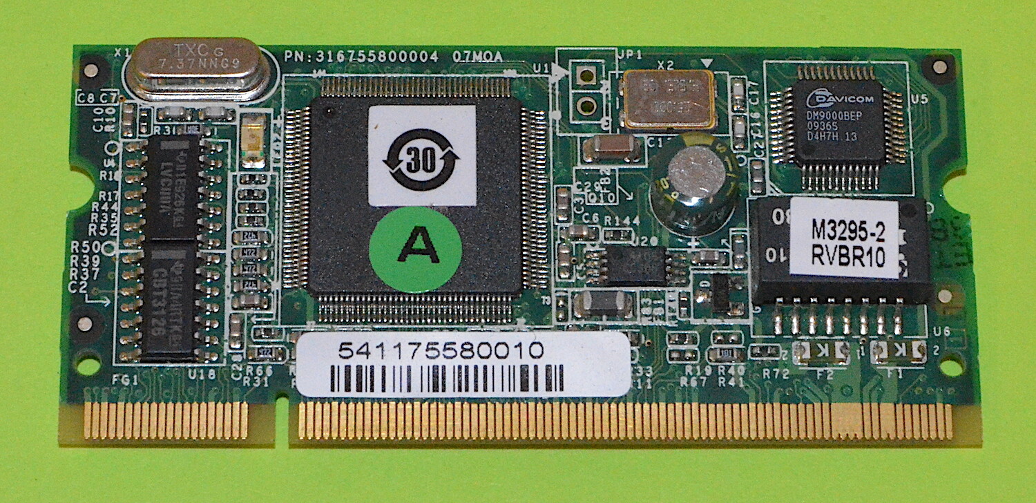 Tyan M3295-2 Remote System Management Card *Used, Working*