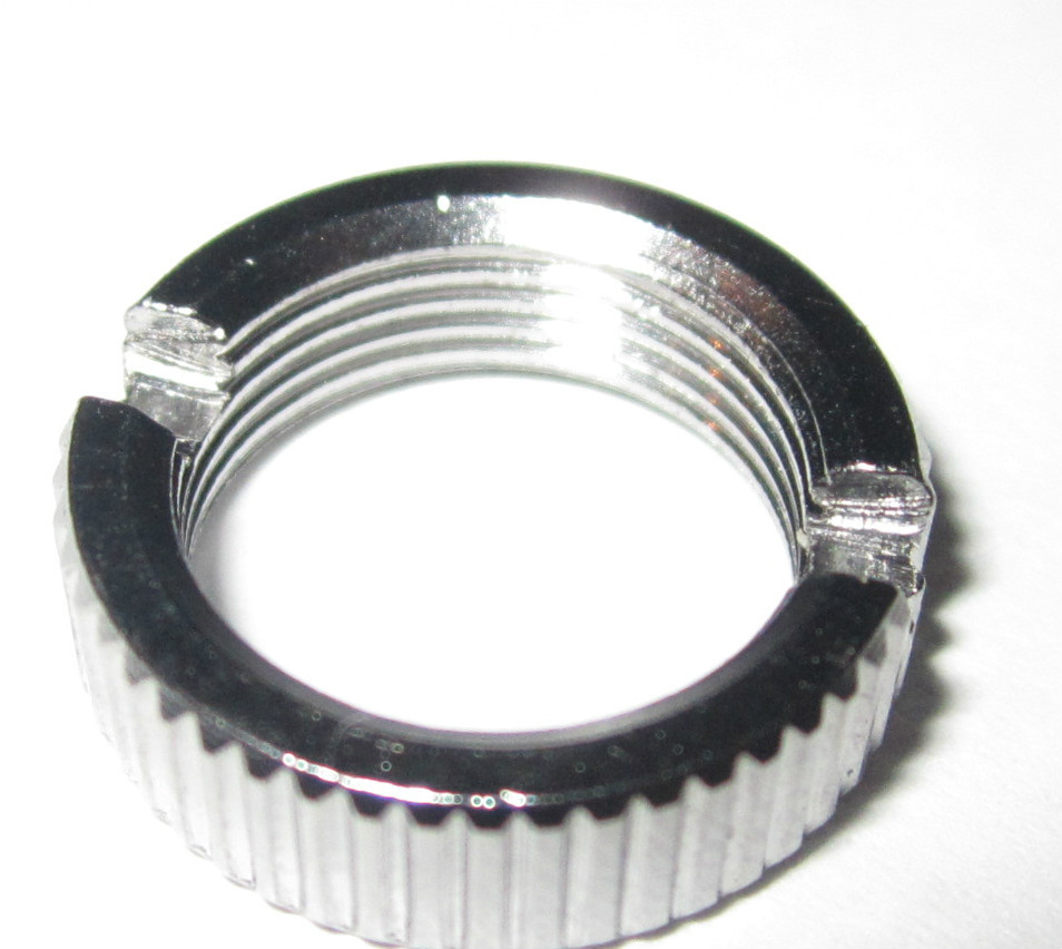NEW Freightliner Peterbilt Kenworth Chrome Metal Switch Face Nut - Real Metal
