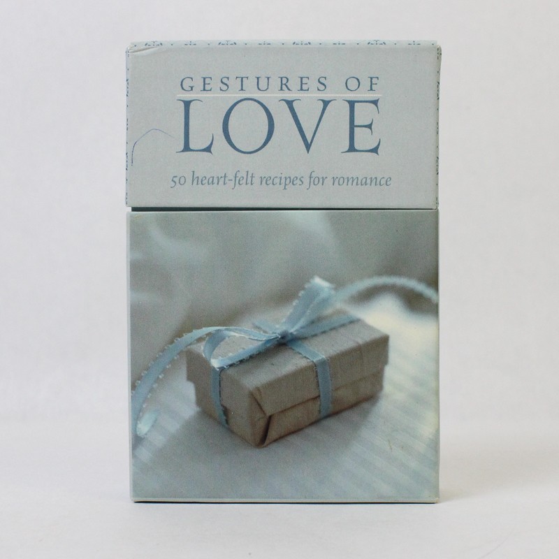 Gestures Of Love Cards With Box 50 Heartfelt Recipes for Romance Sue Riley Good
