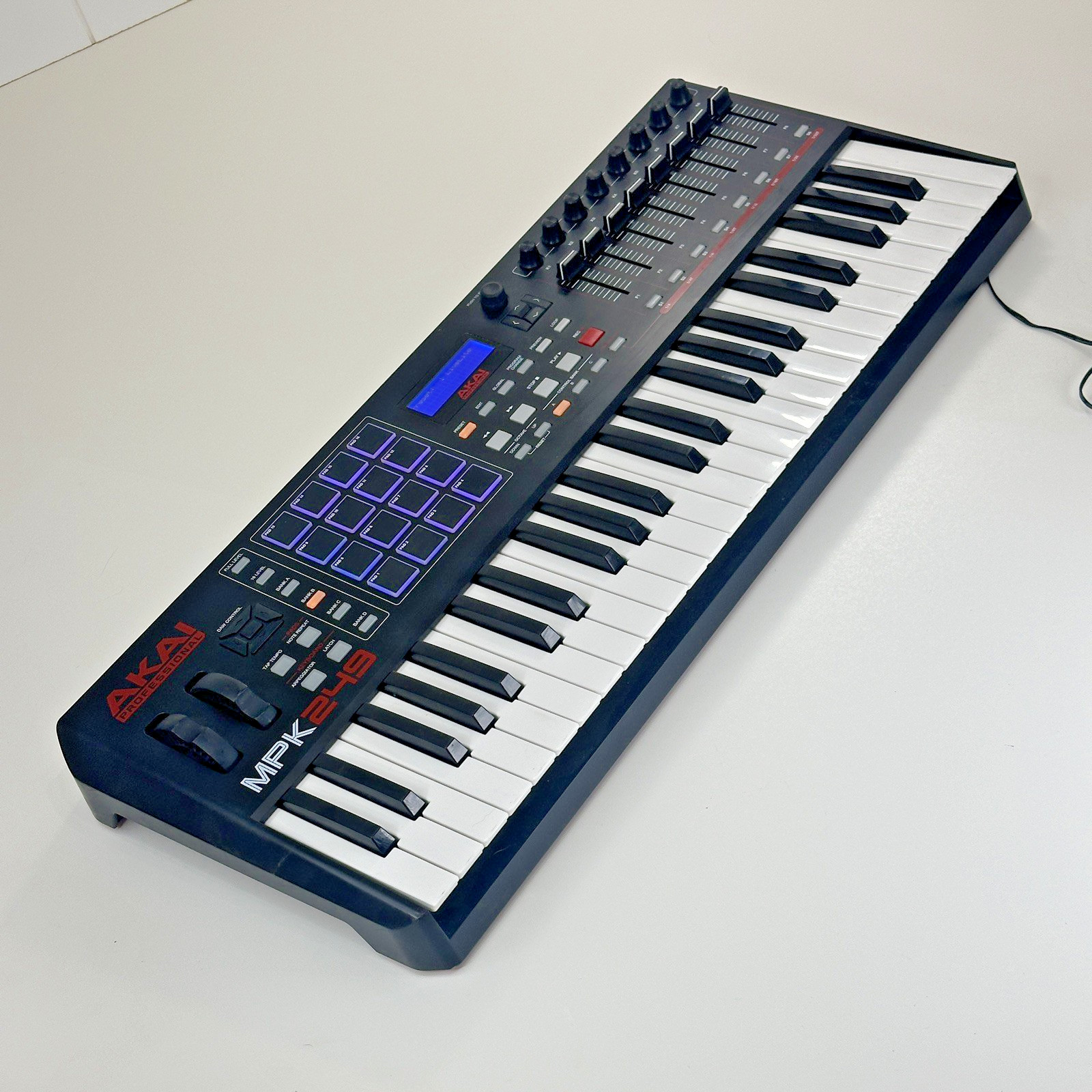 Akai Professional MPK249 49-Key USB MIDI Keyboard Controller w/Power Cord