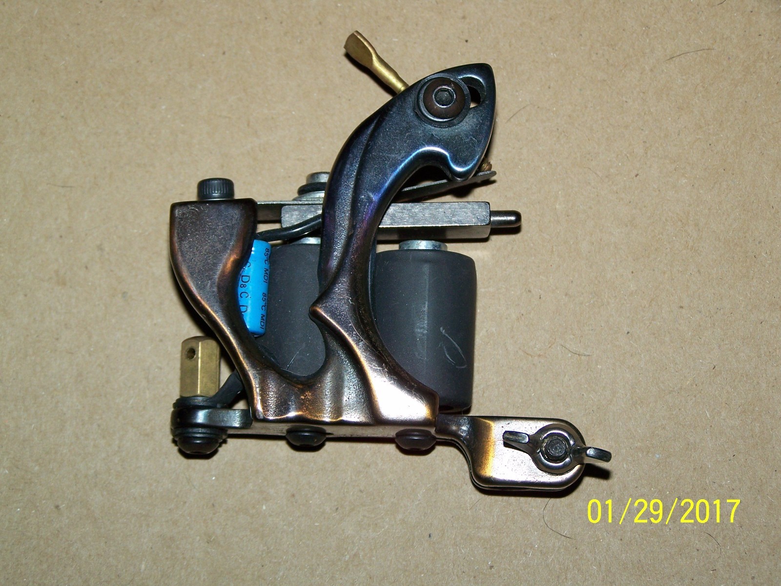 old stock  tattoo machine #26 ink needles tubes grips tip power NEVER USED