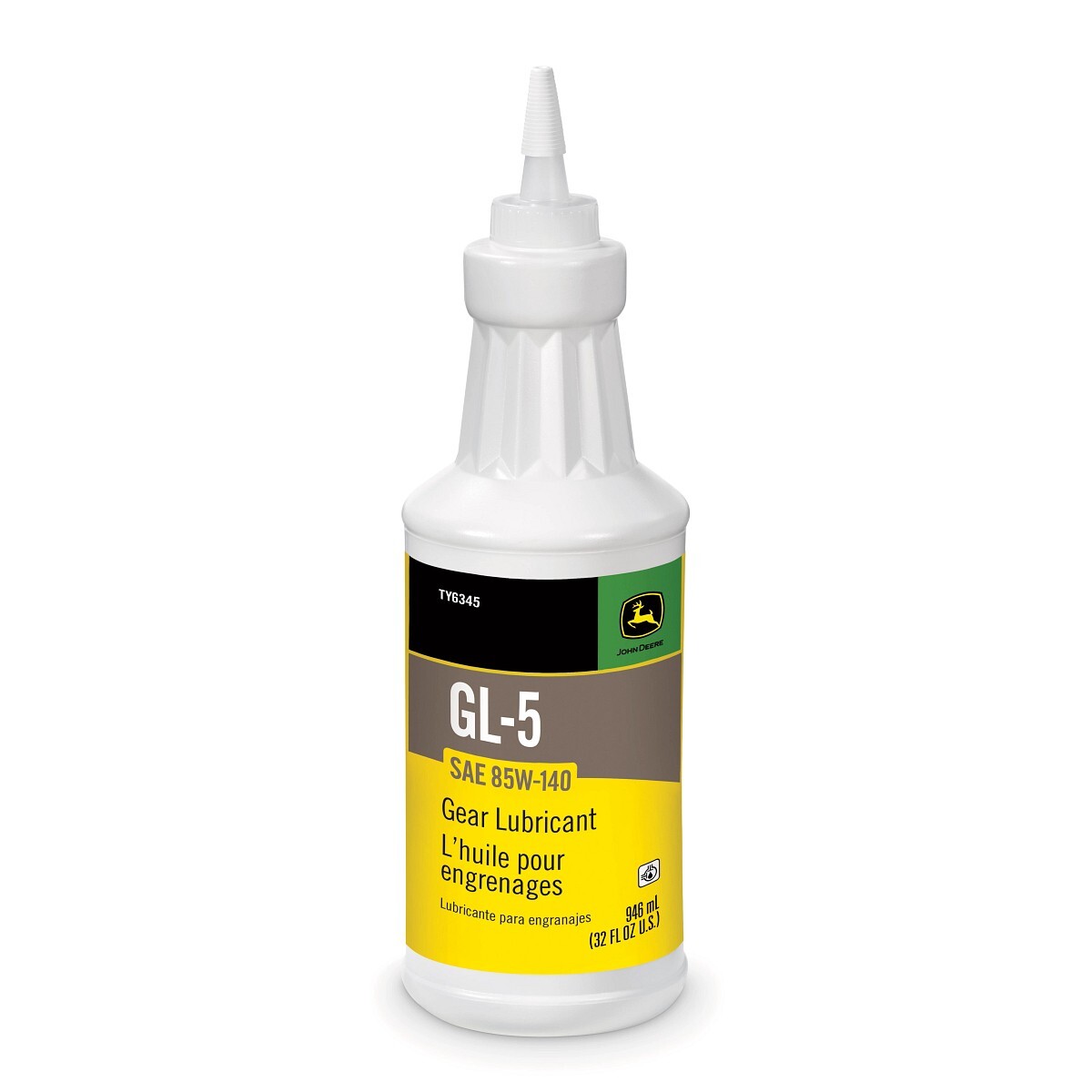 John Deere OEM Gear Lubricant, 85W-140, API GL-5  32FL OZ - TY6345