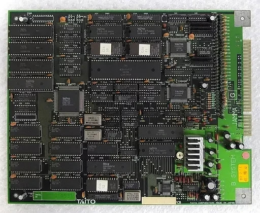 Used Violence Fight Arcade Game Board Taito 1989 JAMMA Board only From Japan
