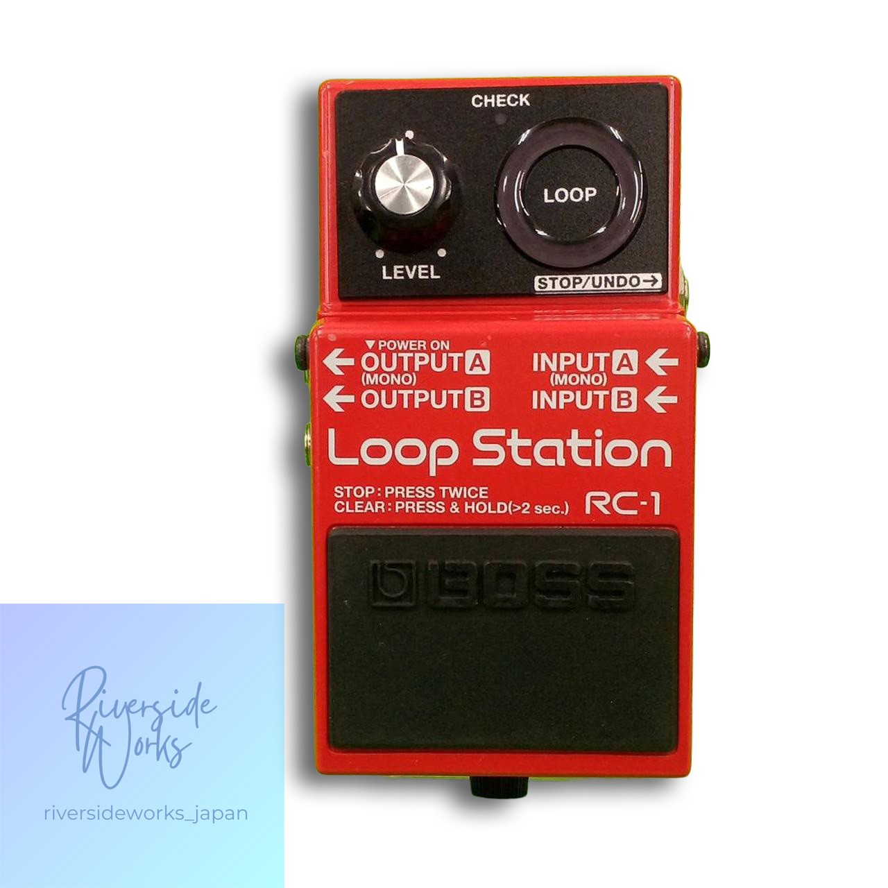 BOSS RC-1 Loop Station Looper Pedal