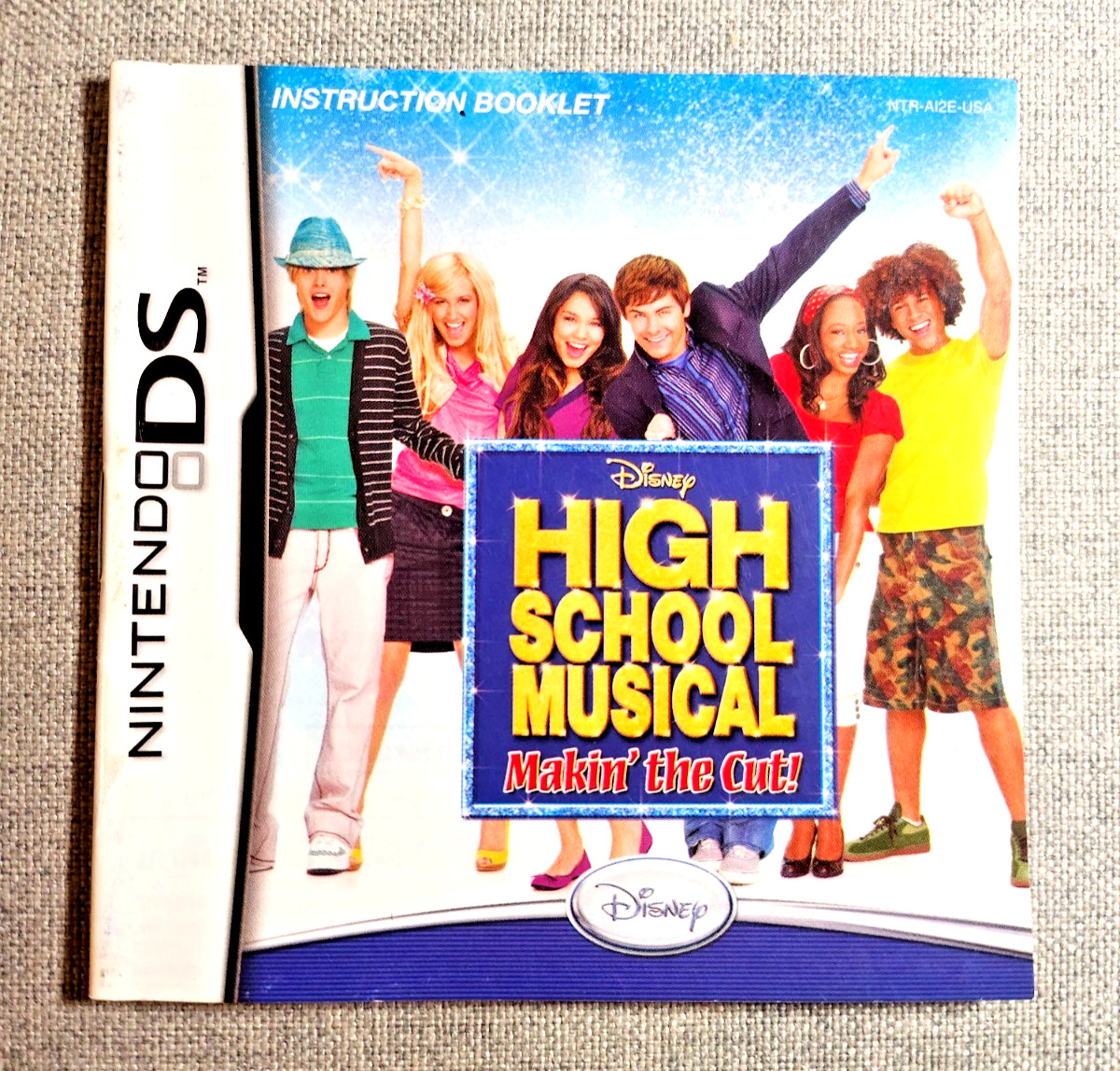 High School Musical Makin' the Cut! Instruction Manual Only - Nintendo DS