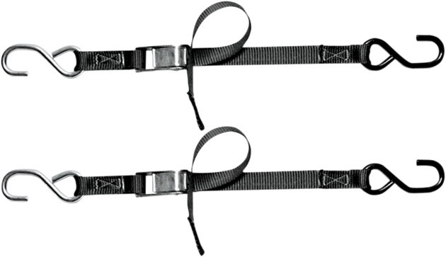 SteadyMate Cinchtite-1 S-Hook Cam Buckle Tie-Down Straps